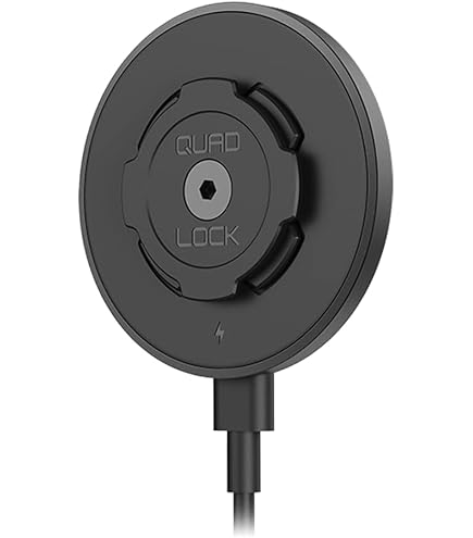 Amazon.com: Quad Lock Wireless Charging Pad for Phones and
